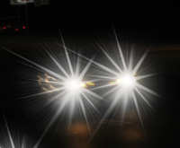 Starbursts, bike spokes, spikes, rays around lights